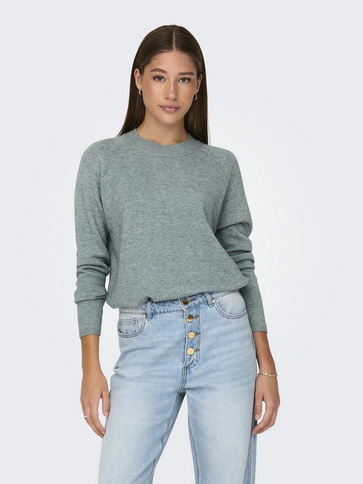 JDY Rundhalspullover JDYMARCO L/S O-NECK SLIT PULL KNT NOOS von JDY
