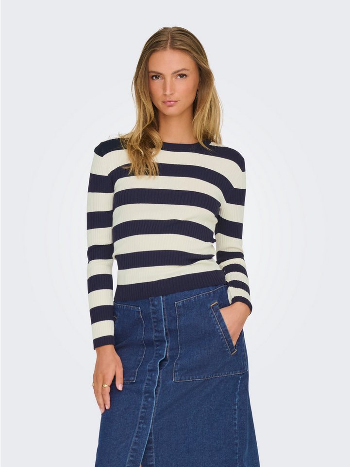 JDY Rundhalspullover JDYPLUM L/S O-NECK PULLOVER KNT NOOS von JDY