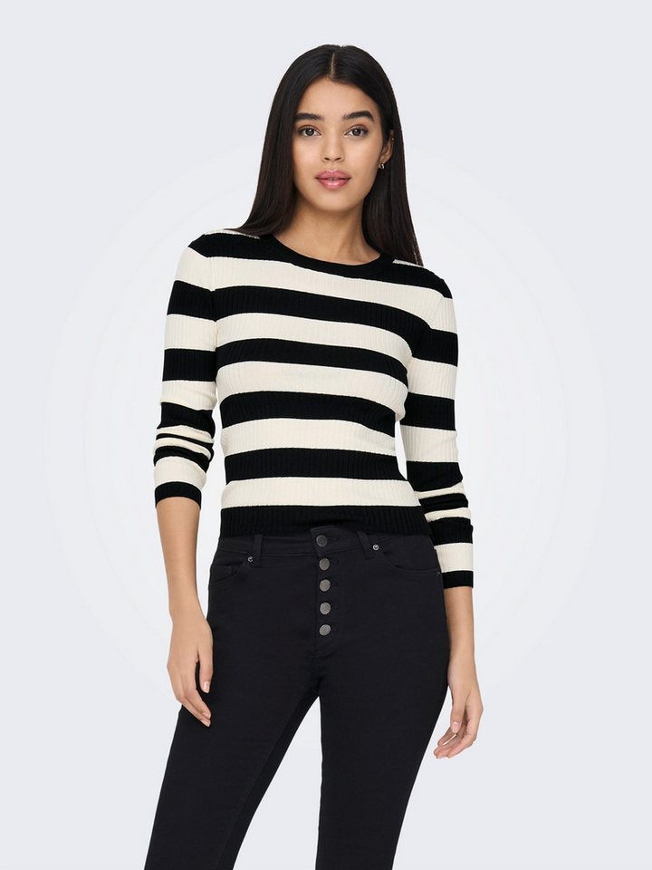 JDY Rundhalspullover JDYPLUM L/S O-NECK PULLOVER KNT NOOS von JDY