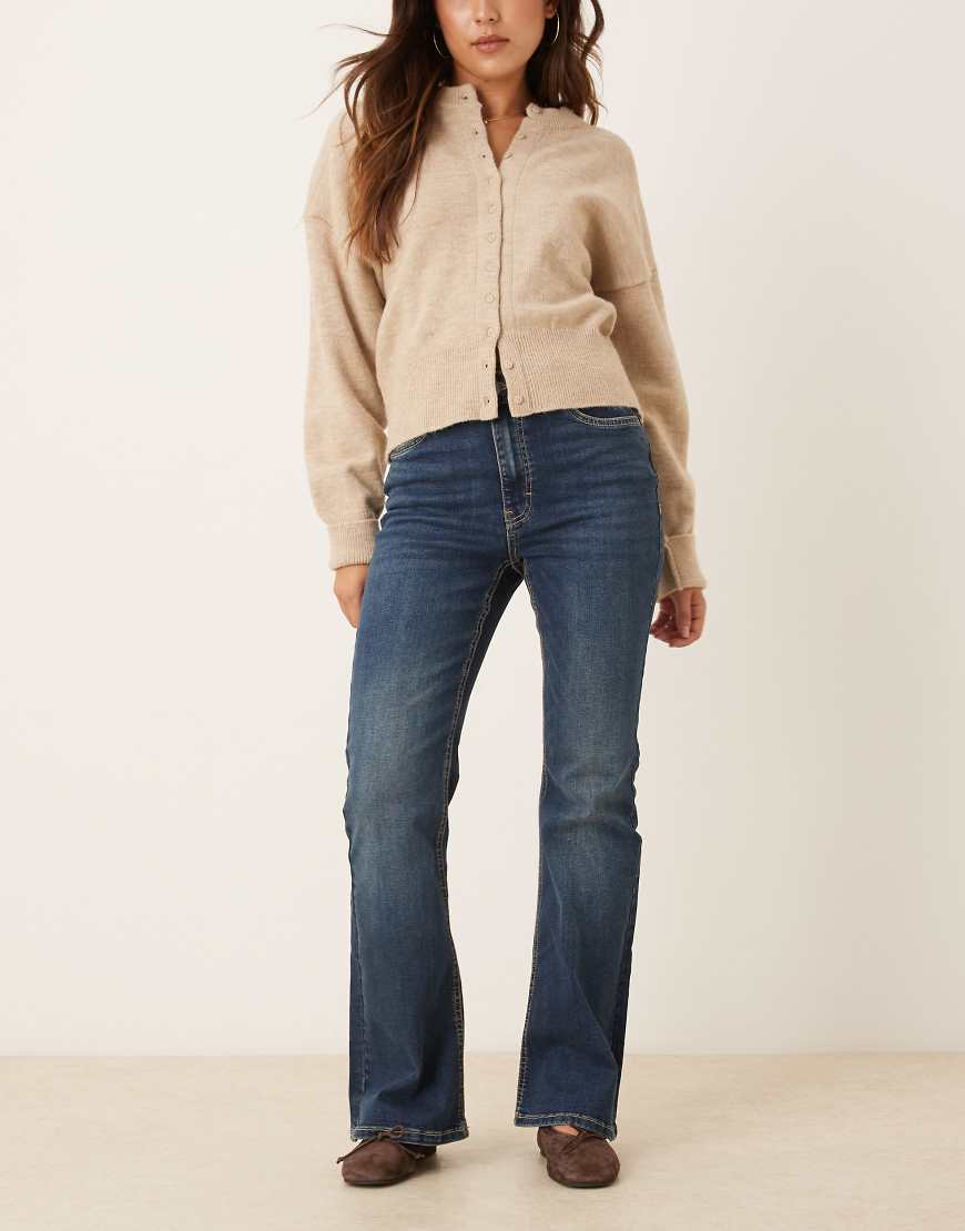 JDY - Schlagjeans in Dunkelblau von JDY