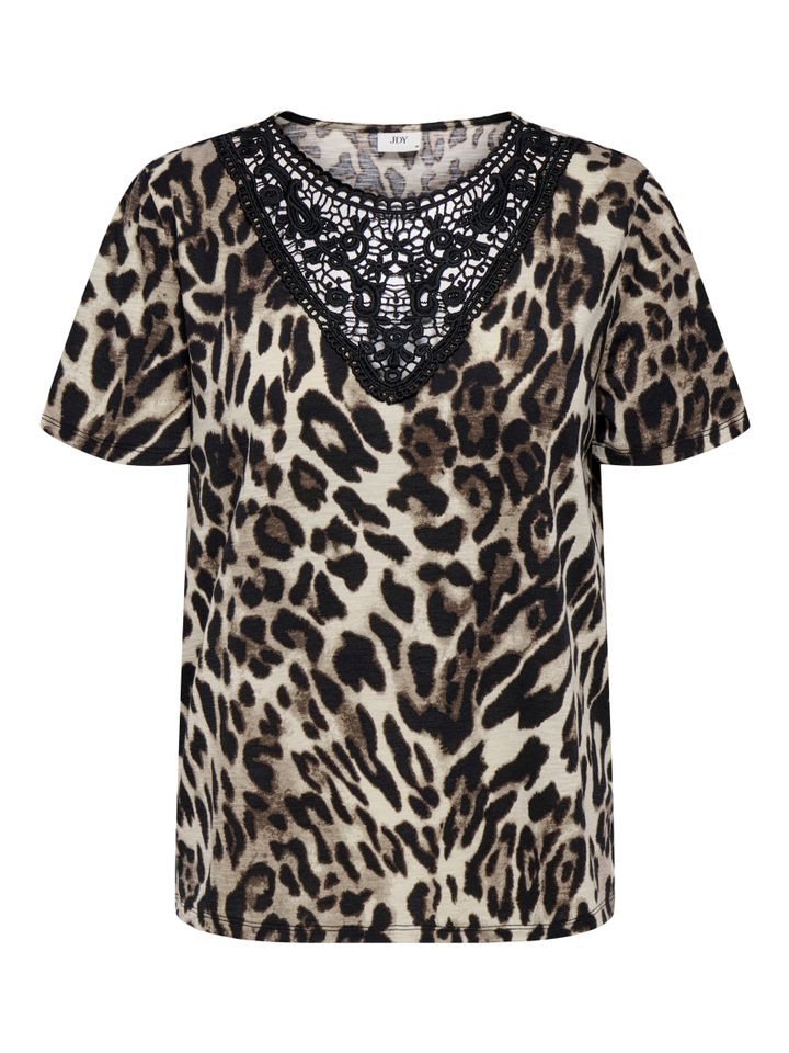 JDY Kurzarmshirt - T-Shirt Boho Style von JDY