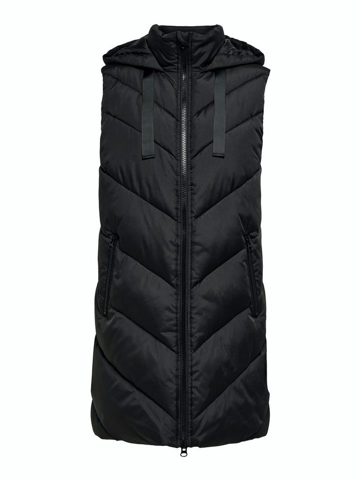 JDY Steppjacke JDYSKYLAR PADDED HOOD WAISTCOAT OTW von JDY