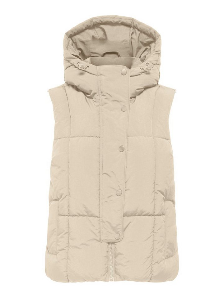 JDY Steppjacke JDYWONDER SHORT HOOD WAISTCOAT OTW von JDY