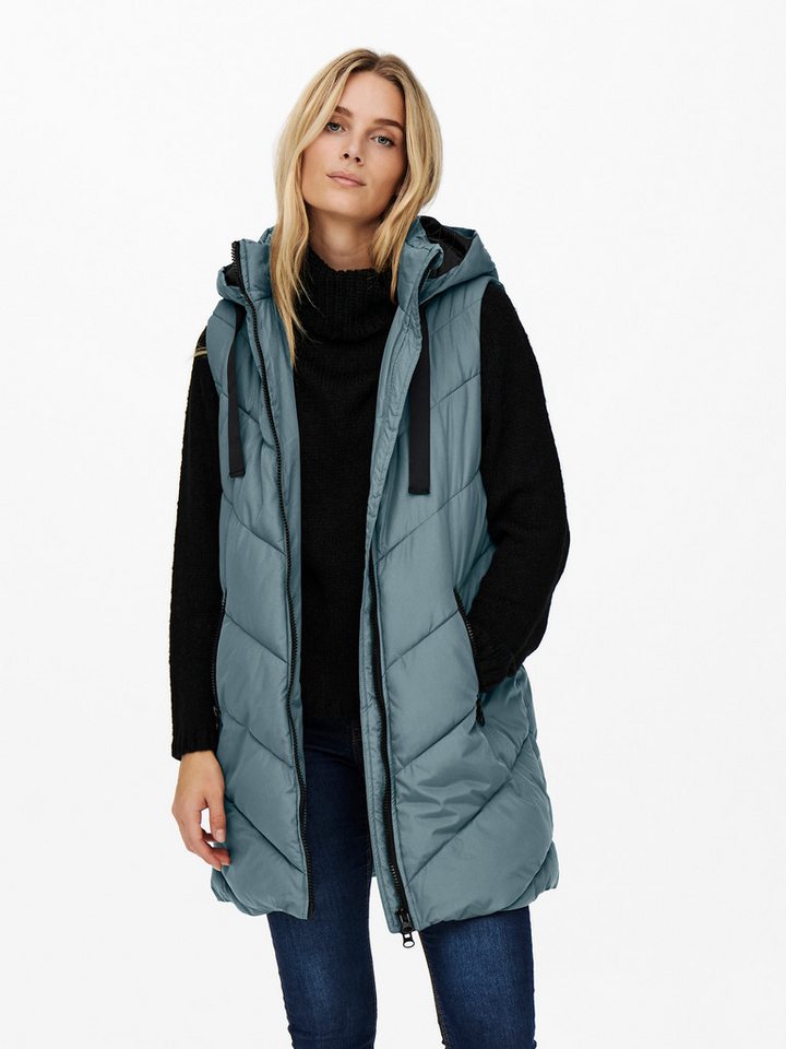 JDY Steppweste JDYSKYLAR LIFE HOOD WAISTCOAT OTW NOOS von JDY