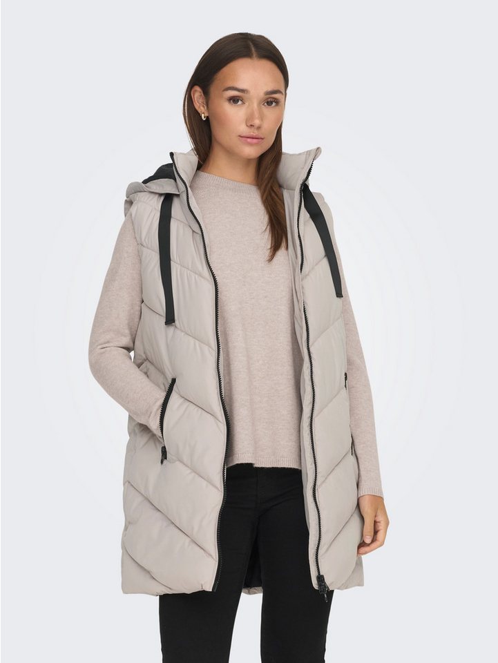JDY Steppweste JDYSKYLAR LIFE HOOD WAISTCOAT OTW NOOS von JDY