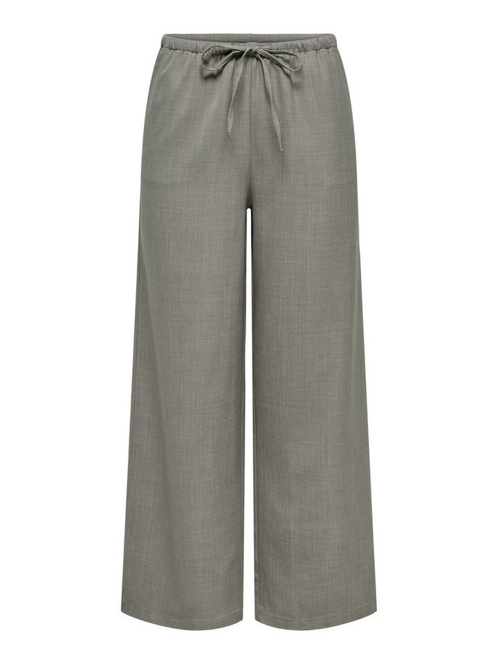 JDY Stoffhose - Hohe Taille, Weiter Beinschnitt, Kordelzugverschluss von JDY