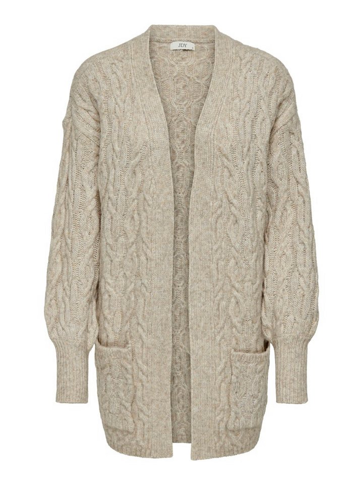JDY Strickjacke JDYBLISS LS OPEN LONG CABLE CARDIGA von JDY