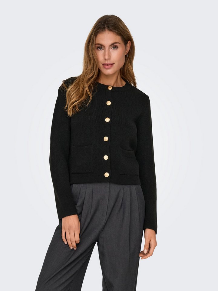 JDY Strickjacke JDYKIM L/S ON BUTTON CARDIGAN KNT NOOS von JDY