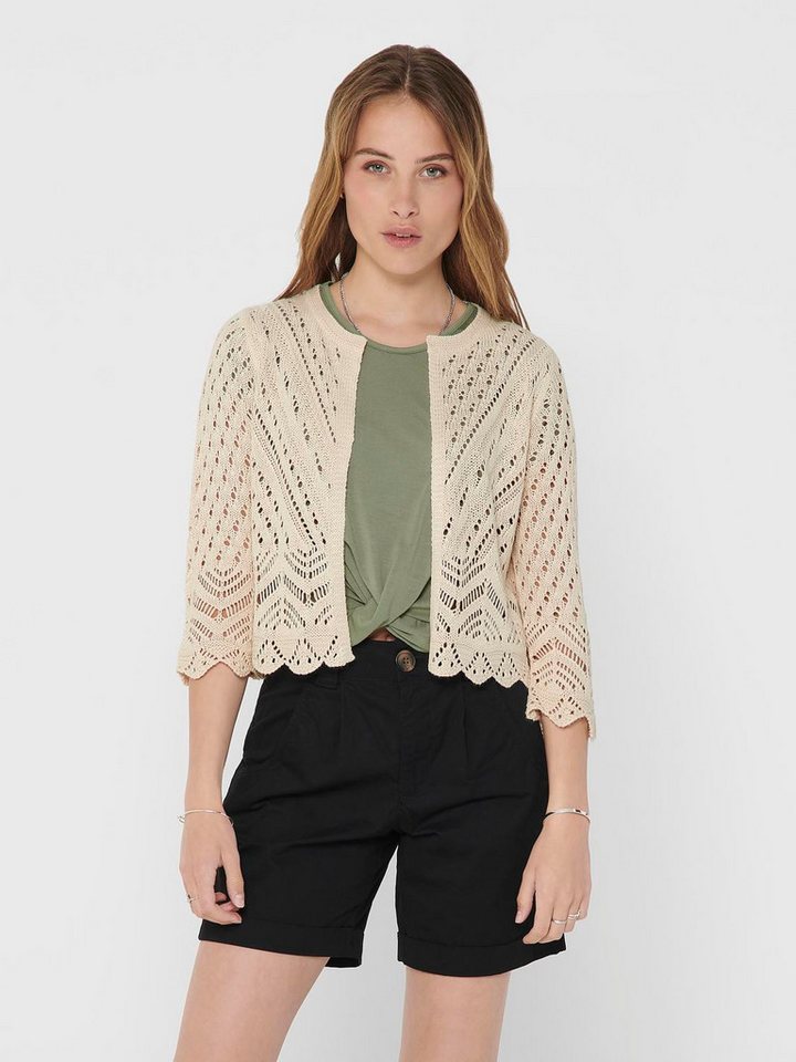 JDY Strickjacke JDYSUN 3/4 CROPPED CARDIGAN KNT NOOS von JDY