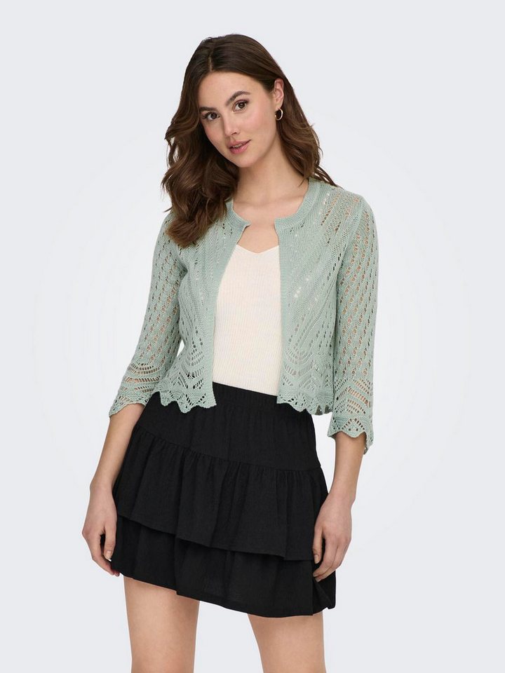JDY Strickjacke JDYSUN 3/4 CROPPED CARDIGAN KNT NOOS von JDY