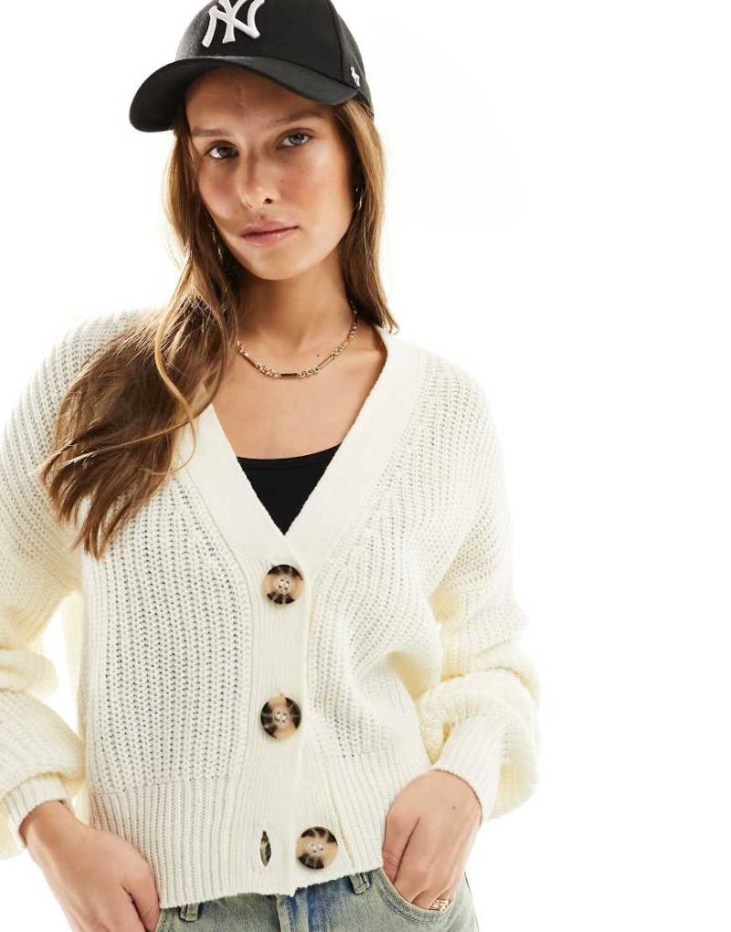 JDY - Strickjacke in Creme-Weiß von JDY
