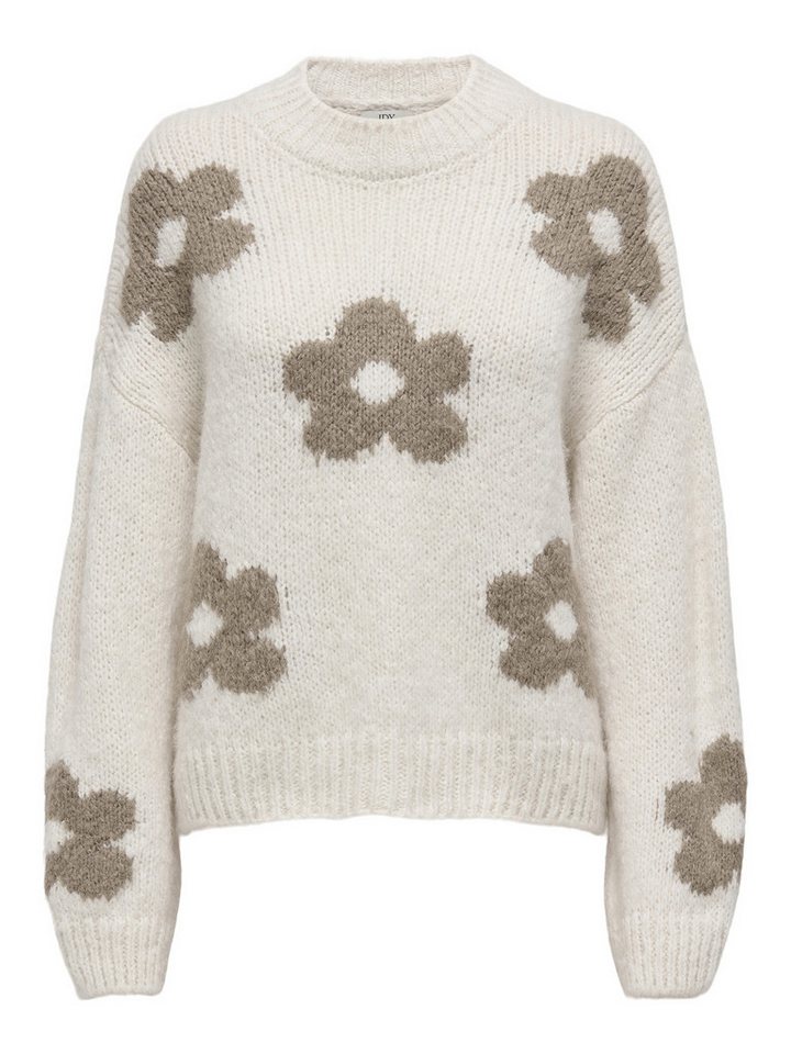 JDY Strickpullover JDYKILIAN FLOWER L/S PULLOVER KNT von JDY