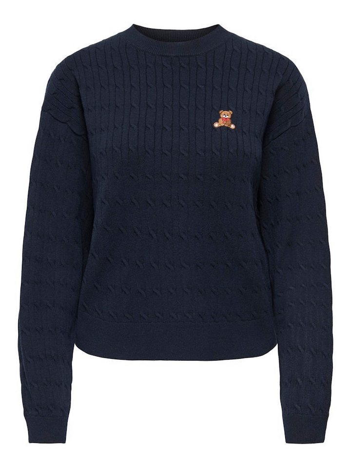 JDY Strickpullover JDYPRIME LIFE L/S ON CABLE EMB PULL von JDY