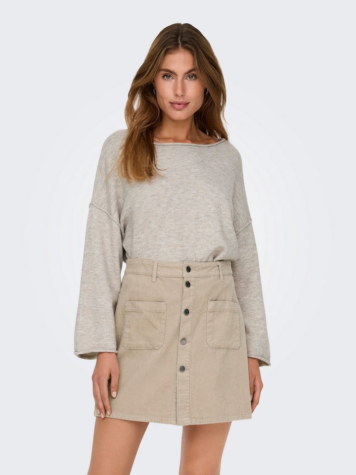 JDY Strickpullover JDYRUE LIFE L/S BOAT NECK PULL KNT NOOS von JDY