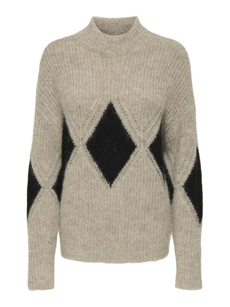 JDY - Strickpullover - JDYVIV LIFE braun - Gr. - L von JDY