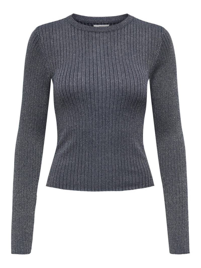 JDY - Strickpullover blau/grau - Gr. - S von JDY