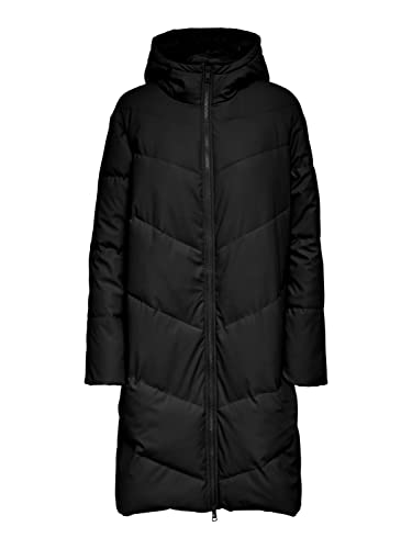 JDY Women's JDYULRIKKA Water REP Puffa OTW NOOS Jacke, Black, L von JdY