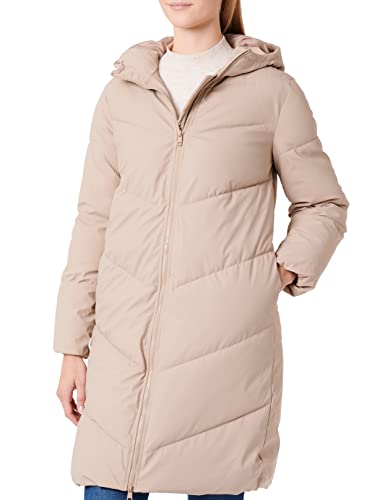 JdY Damen JDYULRIKKA Water REP Puffa OTW NOOS Jacke, Simply Taupe, XL von JdY