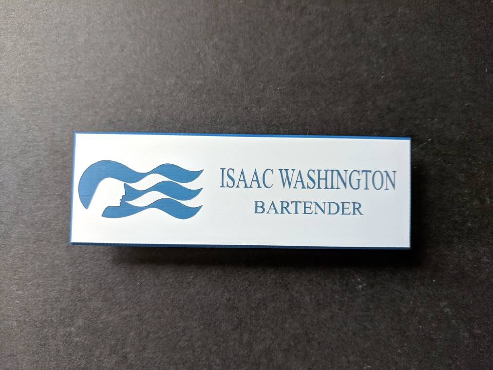 Die Liebe Boot Isaac Washington Bartender Name Abzeichen Tag Cosplay Halloween Kostüm Zubehör Die Liebe Boot Isaac Washington Bartender Name Abzeichen Tag Cosplay Halloween Kostüm Zubehör von JDavidsonCraftworks
