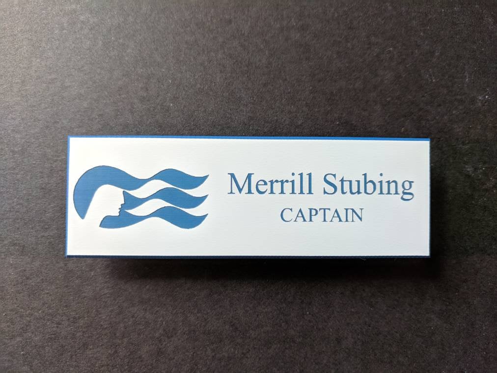 Die Liebe Boot Merrill Stubing Kapitän Name Abzeichen Tag Cosplay Halloween Kostüm Zubehör Die Liebe Boot Merrill Stubing Kapitän Name Abzeichen Tag Cosplay Halloween Kostüm Zubehör von JDavidsonCraftworks