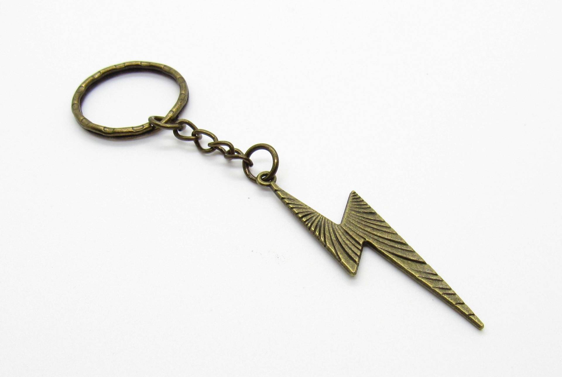 Blitz Anhänger Schlüsselanhänger, Thunder Bolt Charm Herren Accessoires, Damen Accessoires von JDsFashionJewelry