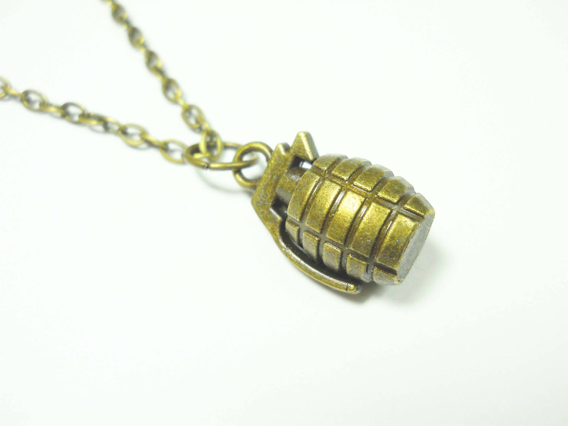 Handgranate Anhänger, Militär Halskette, Herren Waffen Schmuck, Urban Damen Schmuck Handgranate Anhänger, Militär Halskette, Herren Waffen Schmuck, Urban Damen Schmuck von JDsFashionJewelry