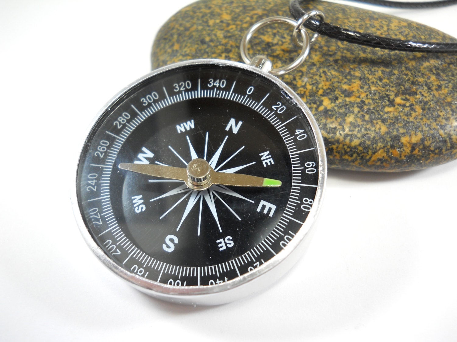 Kompass Anhänger Halskette, Edelstahl, Charm Mode Herren Damen Halskette Kompass Anhänger Halskette, Edelstahl, Charm Mode Herren Damen Halskette von JDsFashionJewelry