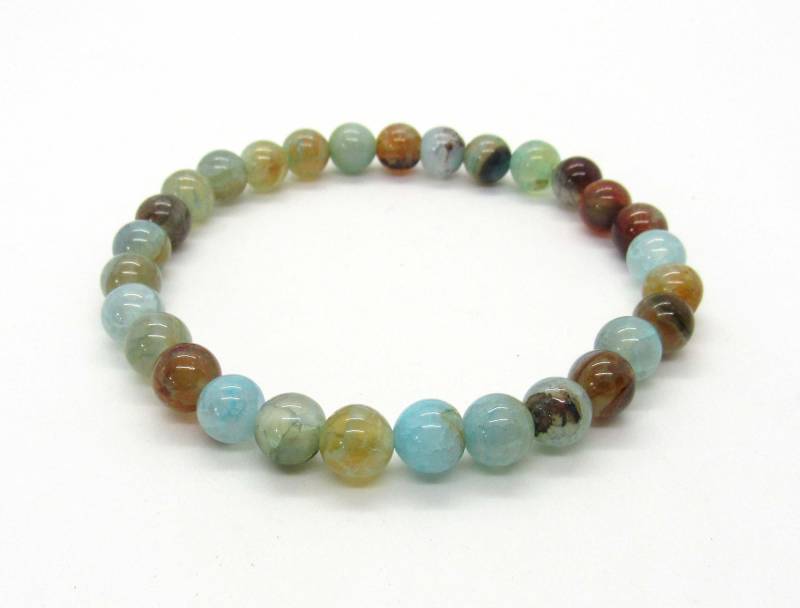 Natürliches Achat Aqua 8mm Perlenarmband, Herrenarmband, Damenarmband, Herrenschmuck, Geschenk Für Männer von JDsFashionJewelry