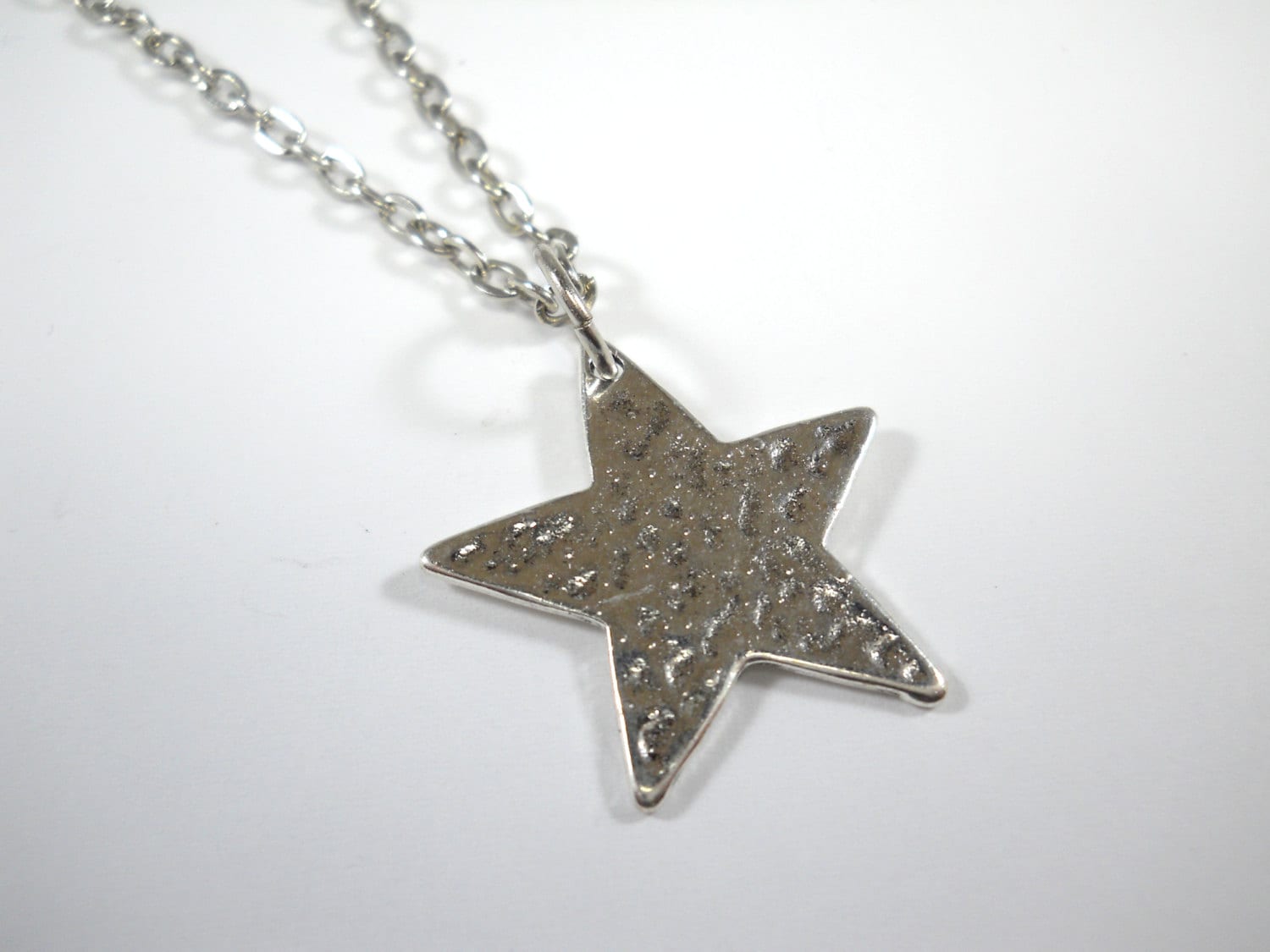 Strukturierte Stern Anhänger Halskette, Celestial Charm Schmuck, Geschenk Für Männer, Männer Frauen Halskette Strukturierte Stern Anhänger Halskette, Celestial Charm Schmuck, Geschenk Für Männer, Männer Frauen Halskette von JDsFashionJewelry