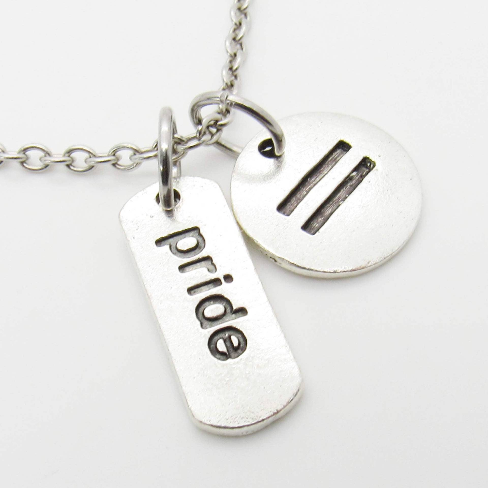 stolz Gleichheit Charms Halskette, Tag Schmuck, Lgbt Gay Pride Charm Herren Frau Halskette stolz Gleichheit Charms Halskette, Tag Schmuck, Lgbt Gay Pride Charm Herren Frau Halskette von JDsFashionJewelry