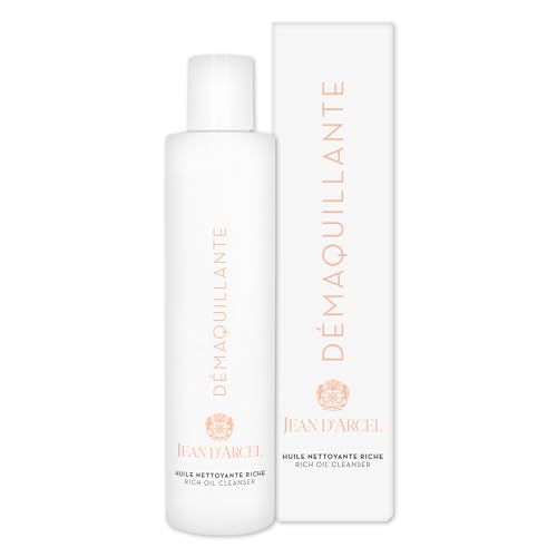 JEAN D'ARCEL DÉMAQUILLANTE huile nettoyante riche – Beruhigendes Reinigungsöl für eine gereinigte Haut – Mit Macadamia-Öl – Rich Oil Cleanser – 200 ml von JEAN D'ARCEL