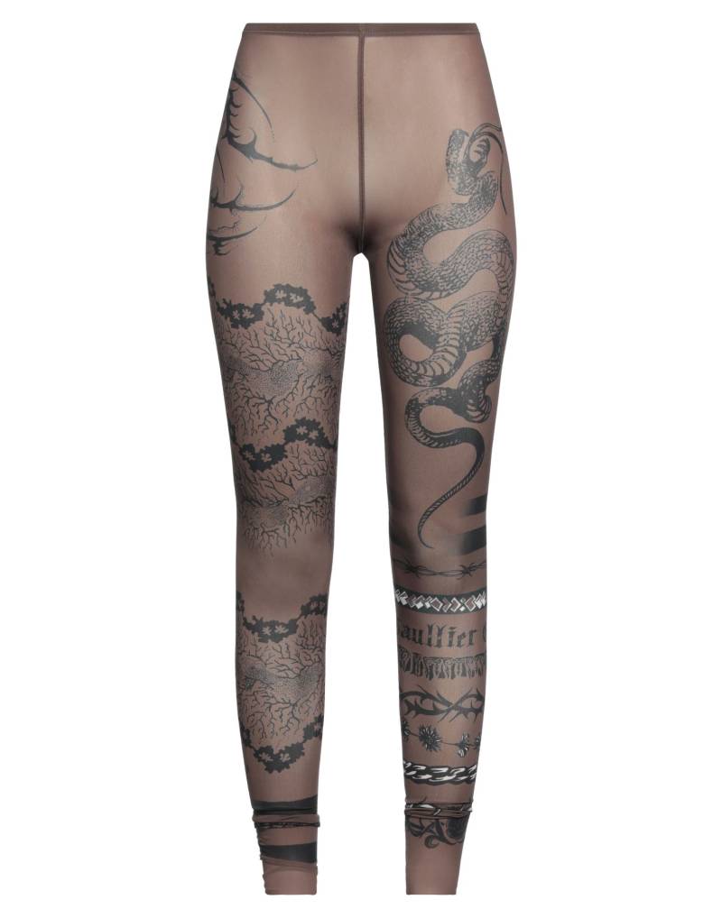 JEAN PAUL GAULTIER x KNWLS Leggings Damen Braun von JEAN PAUL GAULTIER x KNWLS