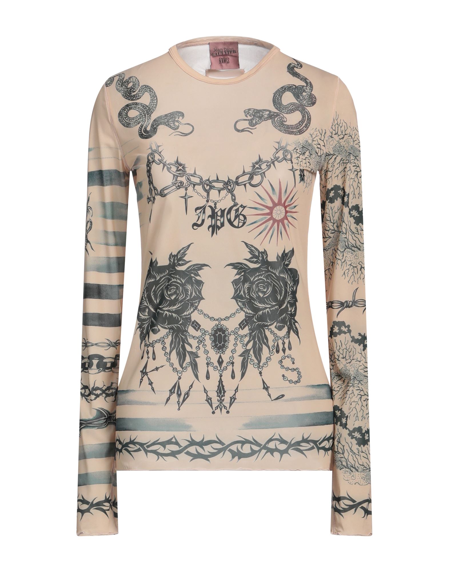 JEAN PAUL GAULTIER x KNWLS T-shirts Damen Sand JEAN PAUL GAULTIER x KNWLS T-shirts Damen Sand von JEAN PAUL GAULTIER x KNWLS