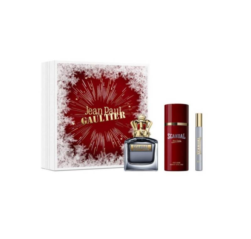 JEAN PAUL GAULTIER Duft-Set Scandal Pour Homme EdT 100ml Set 3 Artikel Christmas 2023 von JEAN PAUL GAULTIER