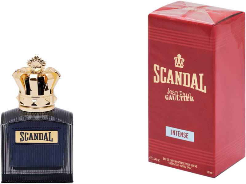 JEAN PAUL GAULTIER Eau de Parfum Jean Paul Gaultier Scandal pour Homme Intense, Langanhaltender verführerisch süßer Duft mit holziger Note. von JEAN PAUL GAULTIER