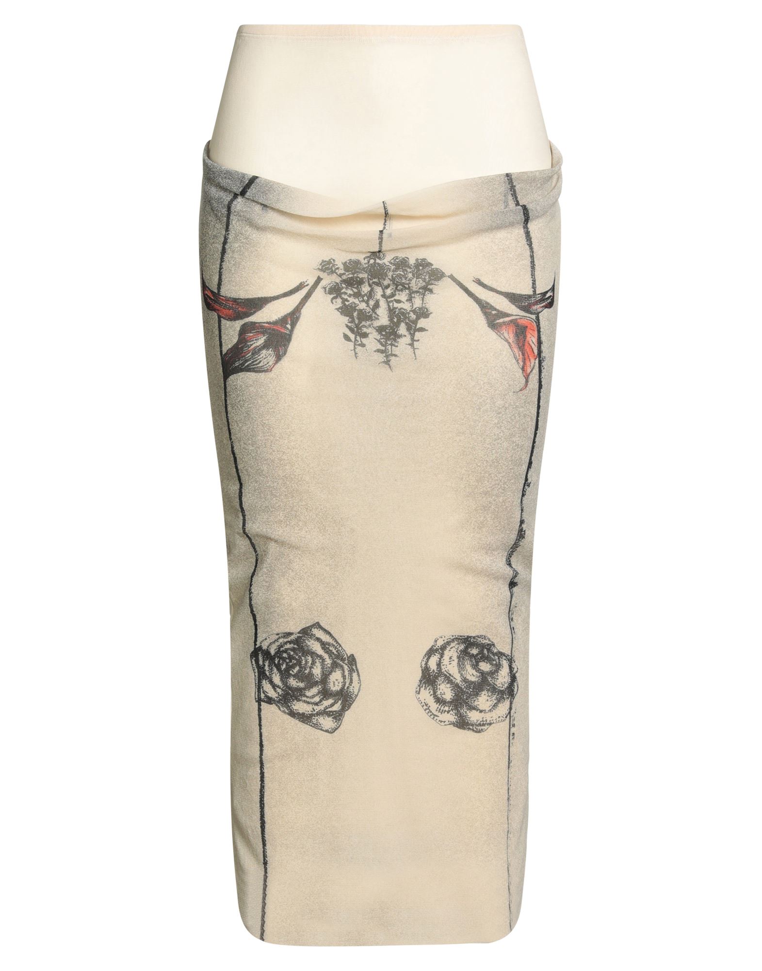 JEAN PAUL GAULTIER Maxi-rock Damen Beige von JEAN PAUL GAULTIER