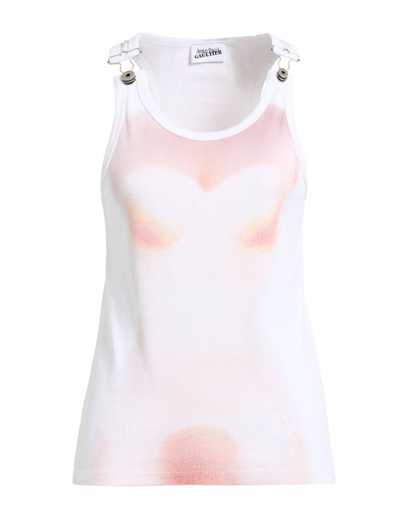 JEAN PAUL GAULTIER Tank Top Damen Weiß von JEAN PAUL GAULTIER
