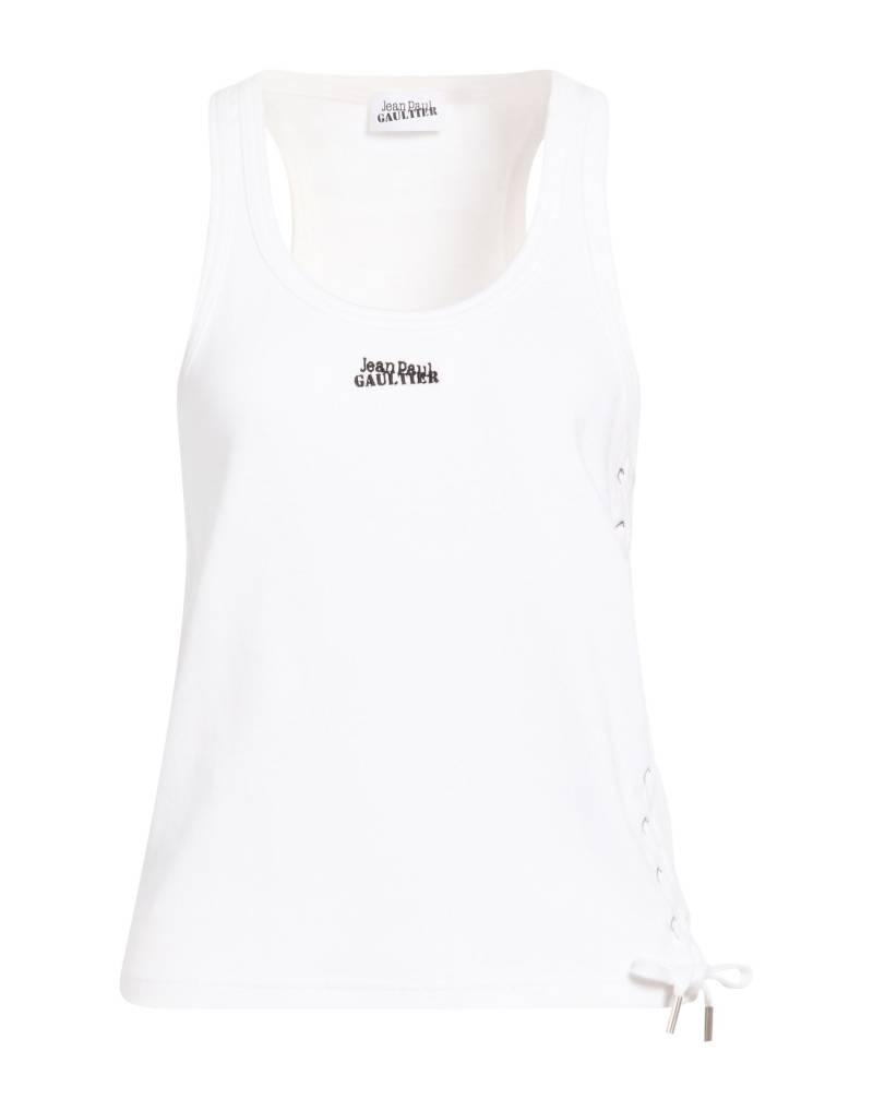 JEAN PAUL GAULTIER Tank Top Damen Weiß von JEAN PAUL GAULTIER