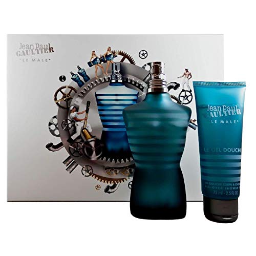 Jean Paul Gaultier Le Male homme/man, Set (Eau de Toilette Spray, 125 ml + Duschgel, 75 ml) von JEAN PAUL GAULTIER