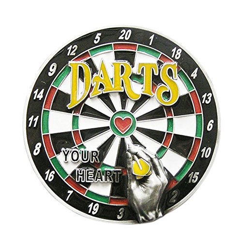 JEAN'S FRIEND New Bar Darts Dart Board Sport Belt Buckle Gürtelschnallen von JEAN'S FRIEND