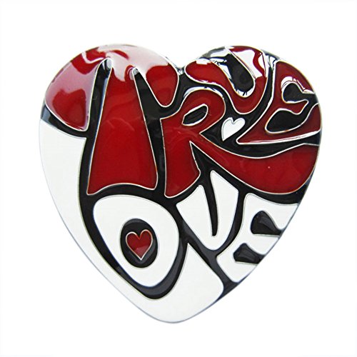 JEAN'S FRIEND New True Love Heart Enamel Belt Buckle Gürtelschnallen von JEAN'S FRIEND