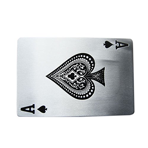 JEAN'S FRIEND New Vintage Ace Card Belt Buckle Gürtelschnallen US Stock von JEAN'S FRIEND