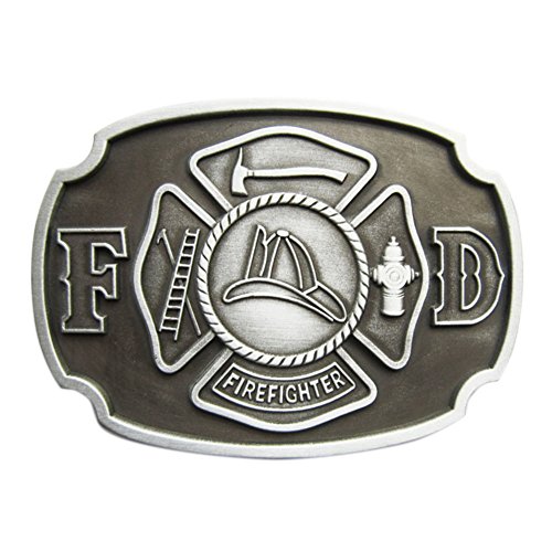 JEAN'S FRIEND New Vintage Fire Hero Firefighter FD Belt Buckle Gürtelschnallen US Stock von JEAN'S FRIEND