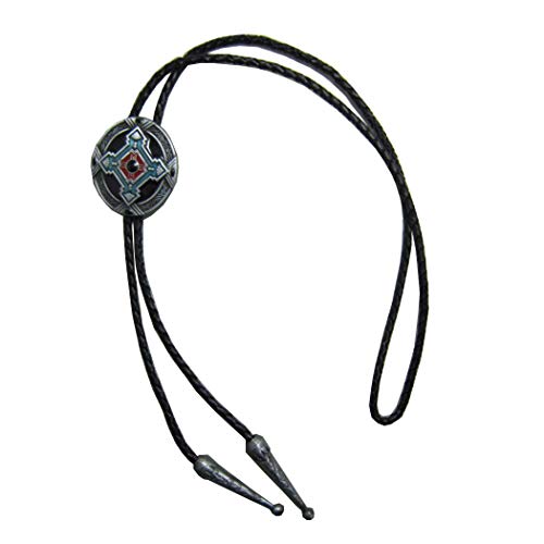 JEAN'S FRIEND Vintage Southwest Celtic Cross Knot Oval Bolo Tie US Stock von JEAN'S FRIEND