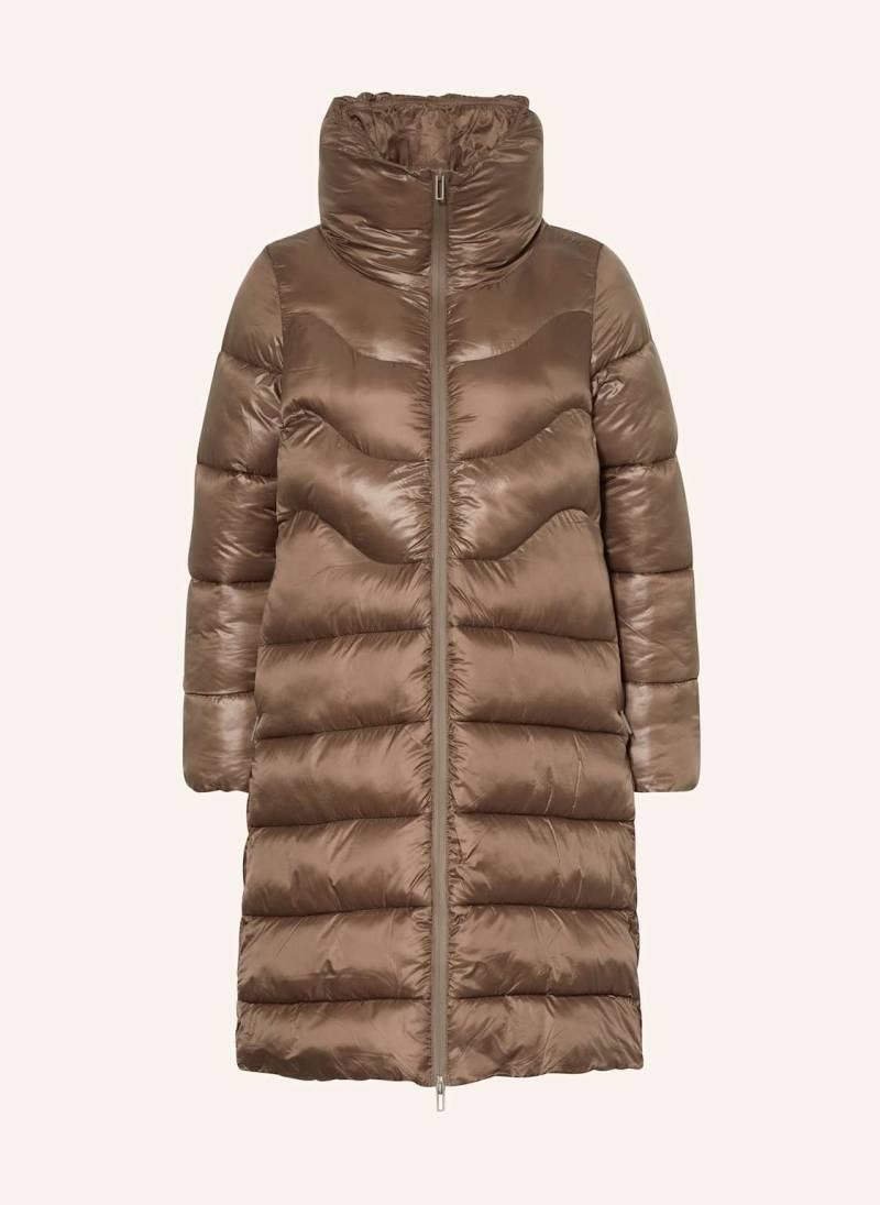 Jeanne Baret Daunenmantel Holly braun von JEANNE BARET