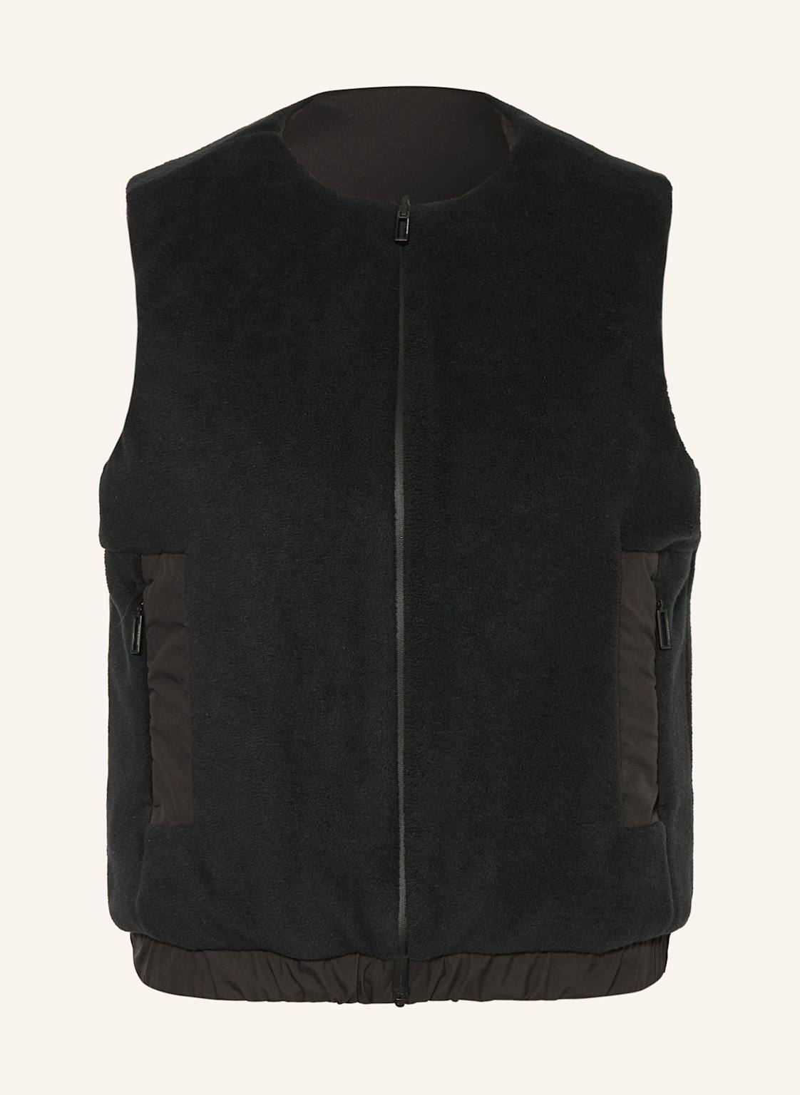 Jeanne Baret Funktionsweste Rochefort Zum Wenden schwarz von JEANNE BARET