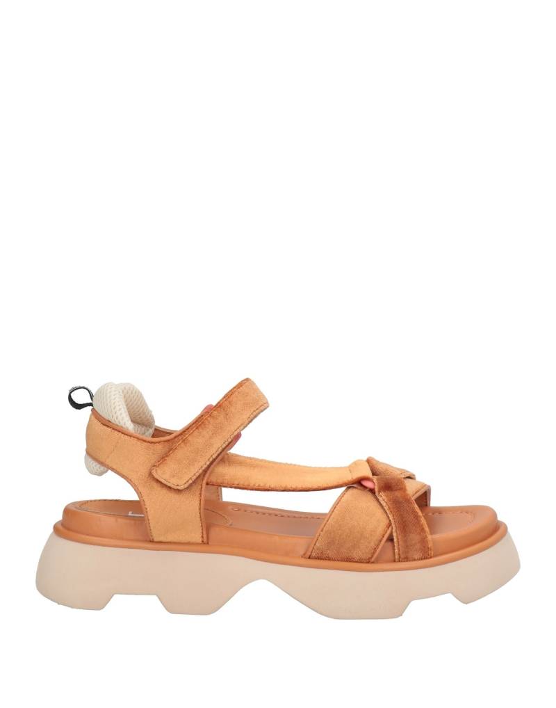 JEANNOT Sandale Damen Kamel von JEANNOT