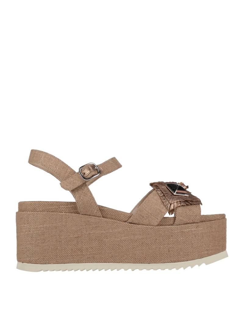 JEANNOT Sandale Damen Khaki von JEANNOT