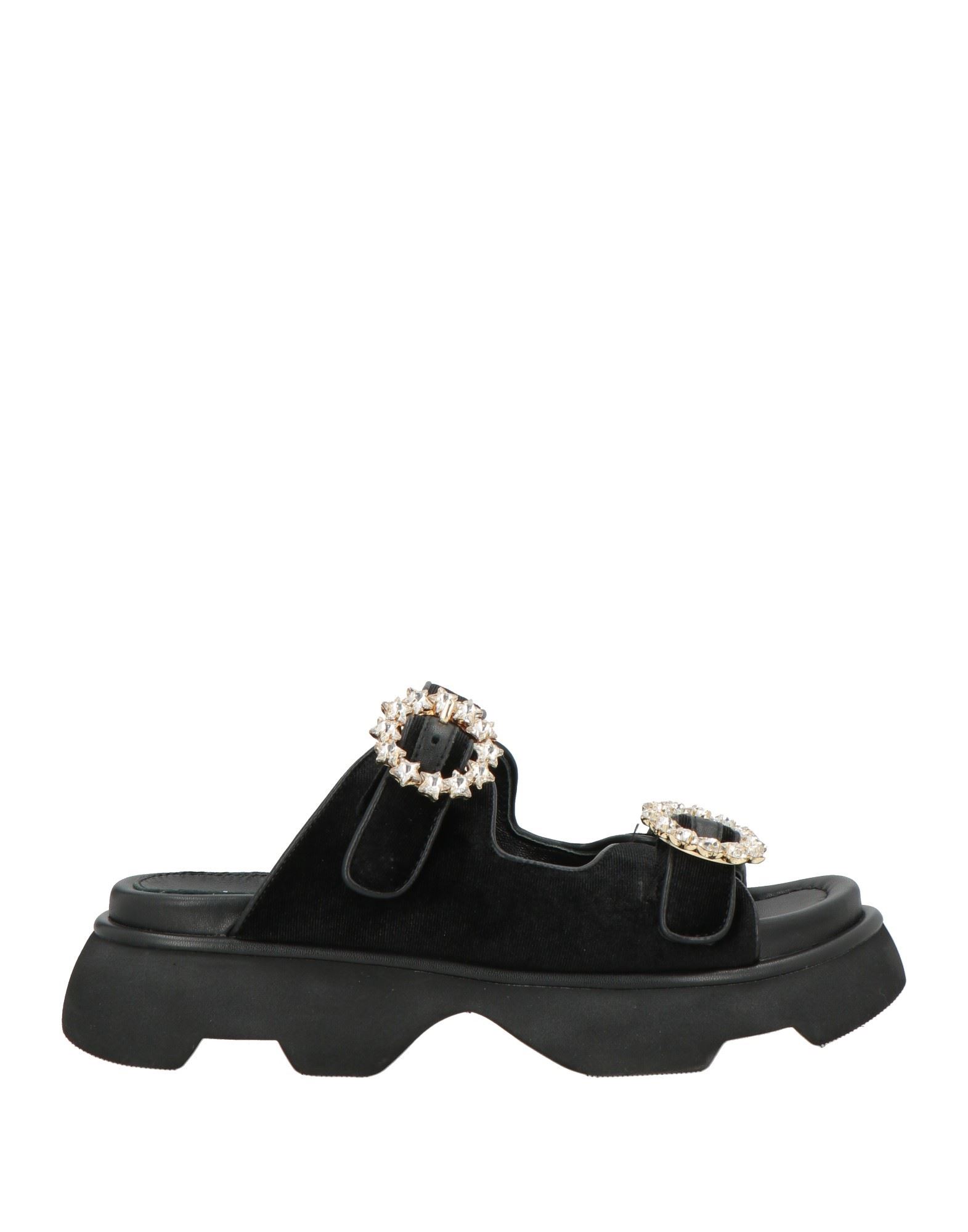 JEANNOT Sandale Damen Schwarz von JEANNOT