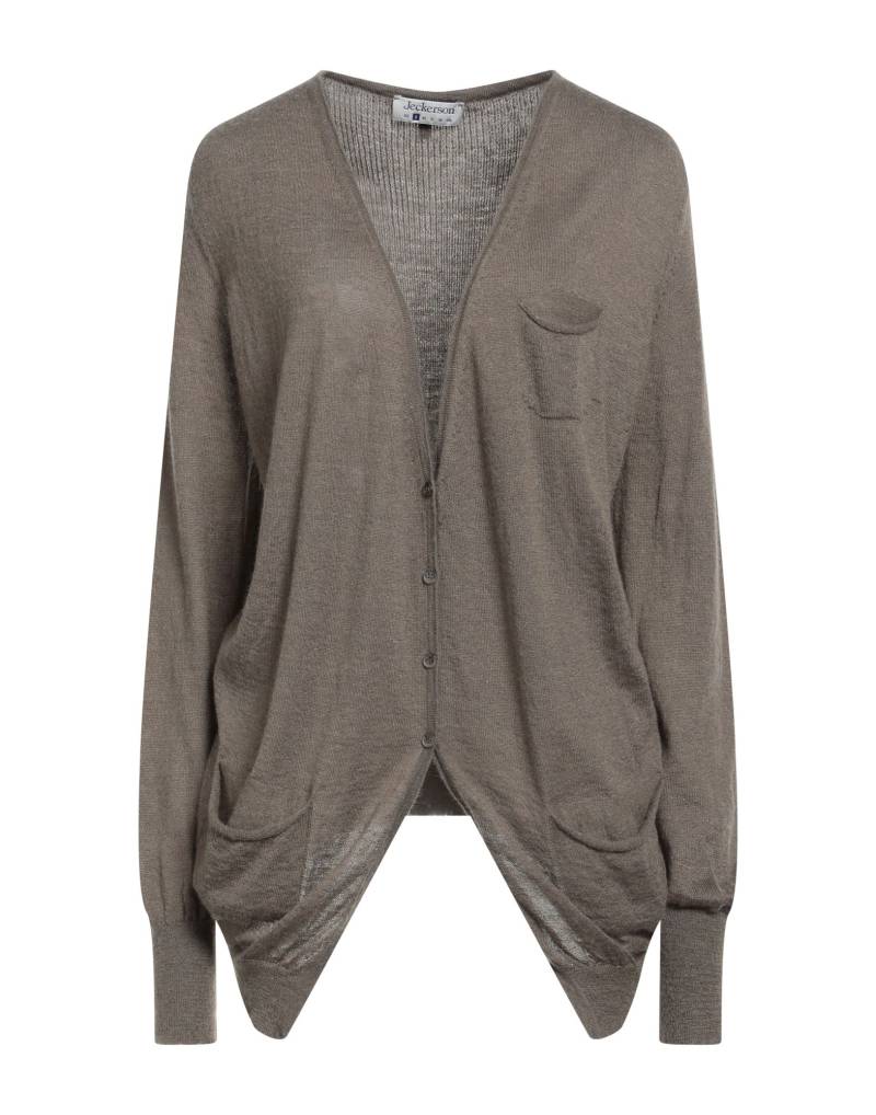JECKERSON Strickjacke Damen Khaki von JECKERSON